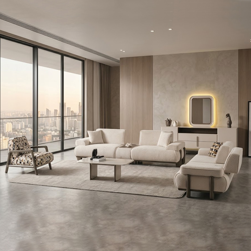 Beyonce Modern Turkish Luxury Sofa Set